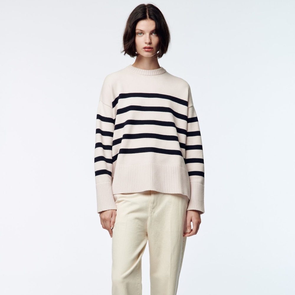 Zara Striped Knit Sweater